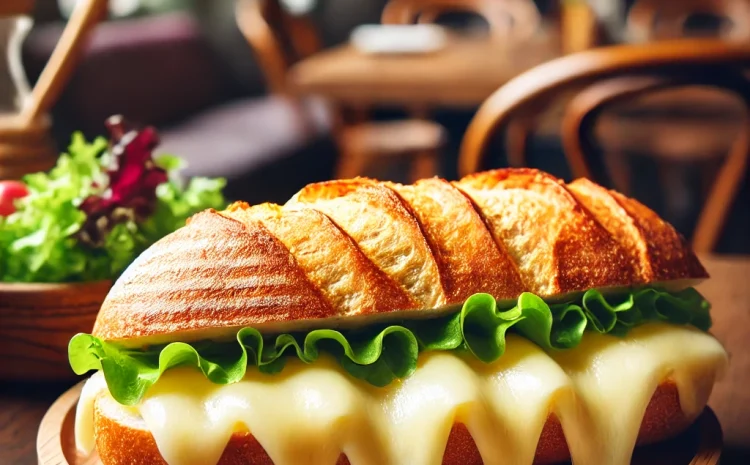  Sandwich Fondant au Fromage et Olives